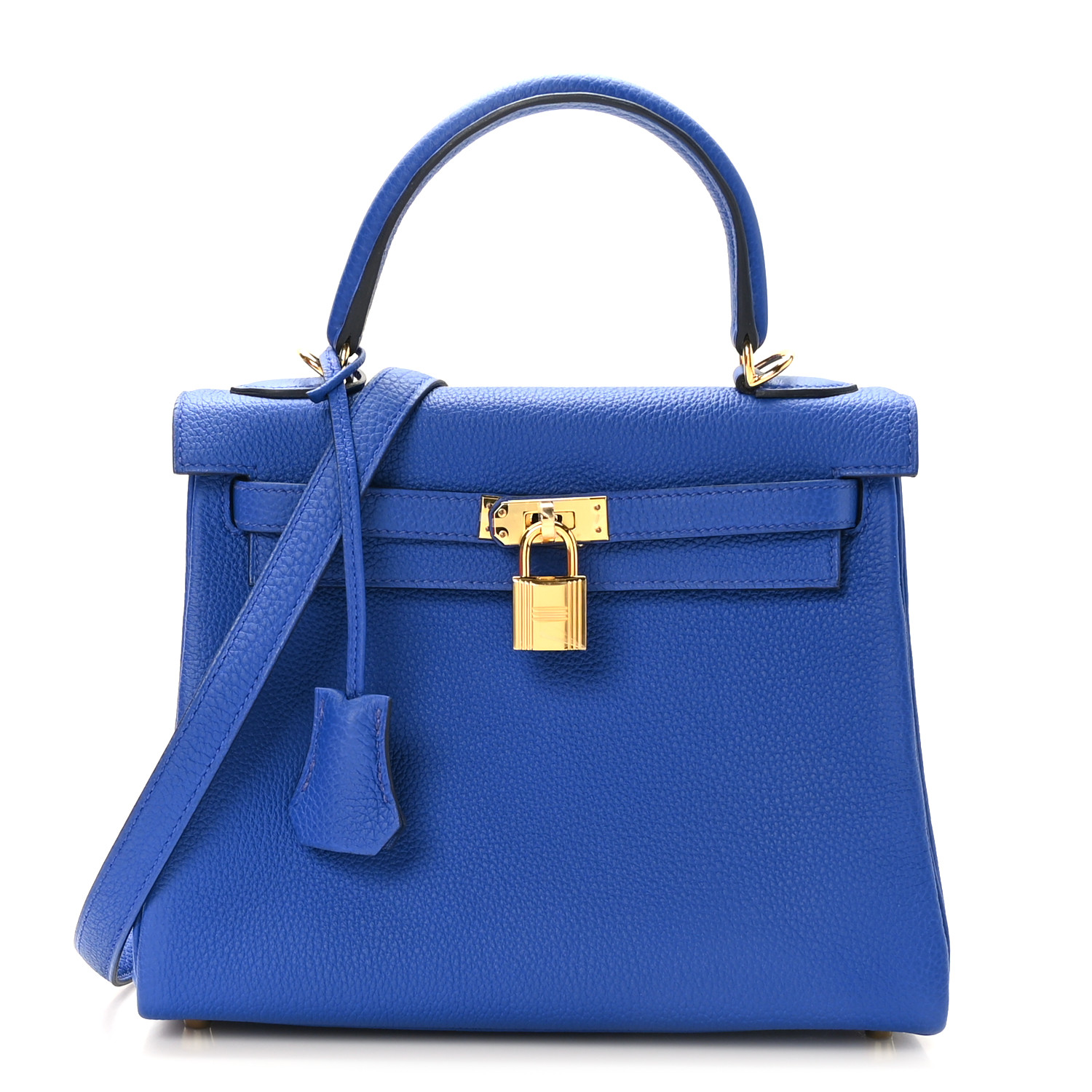 Togo Kelly Retourne 25 Bleu Royal