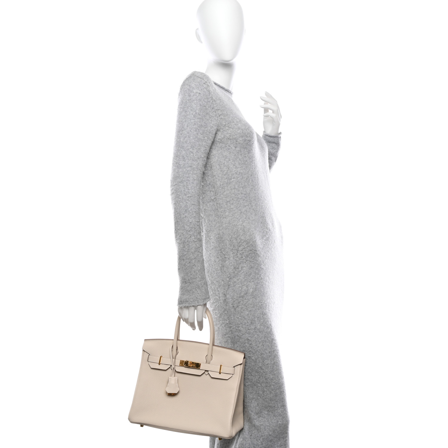 Togo Birkin 30 Craie锛�Golden Lock锛�