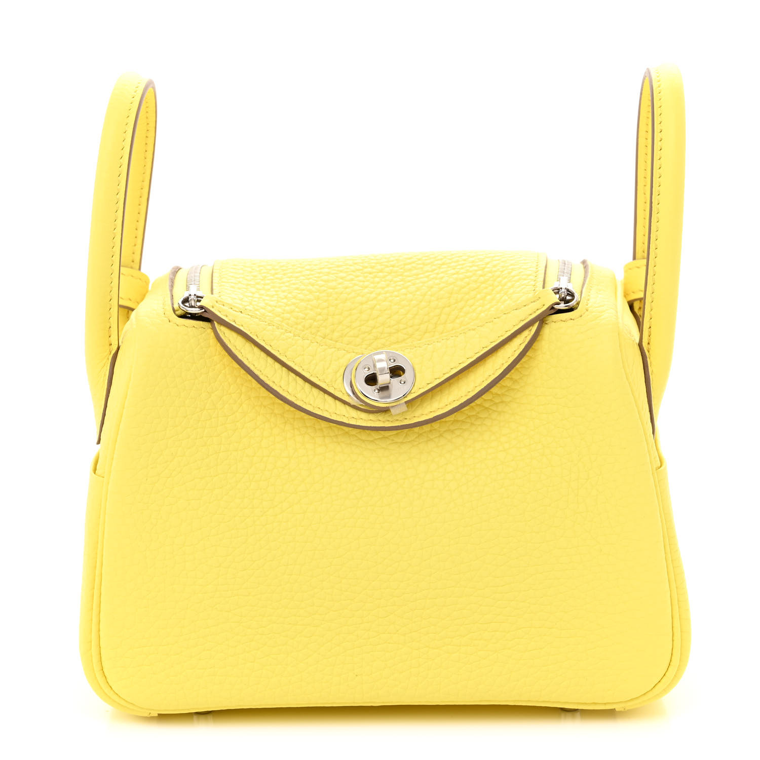 Taurillon Clemence Mini Lindy 20 Lime