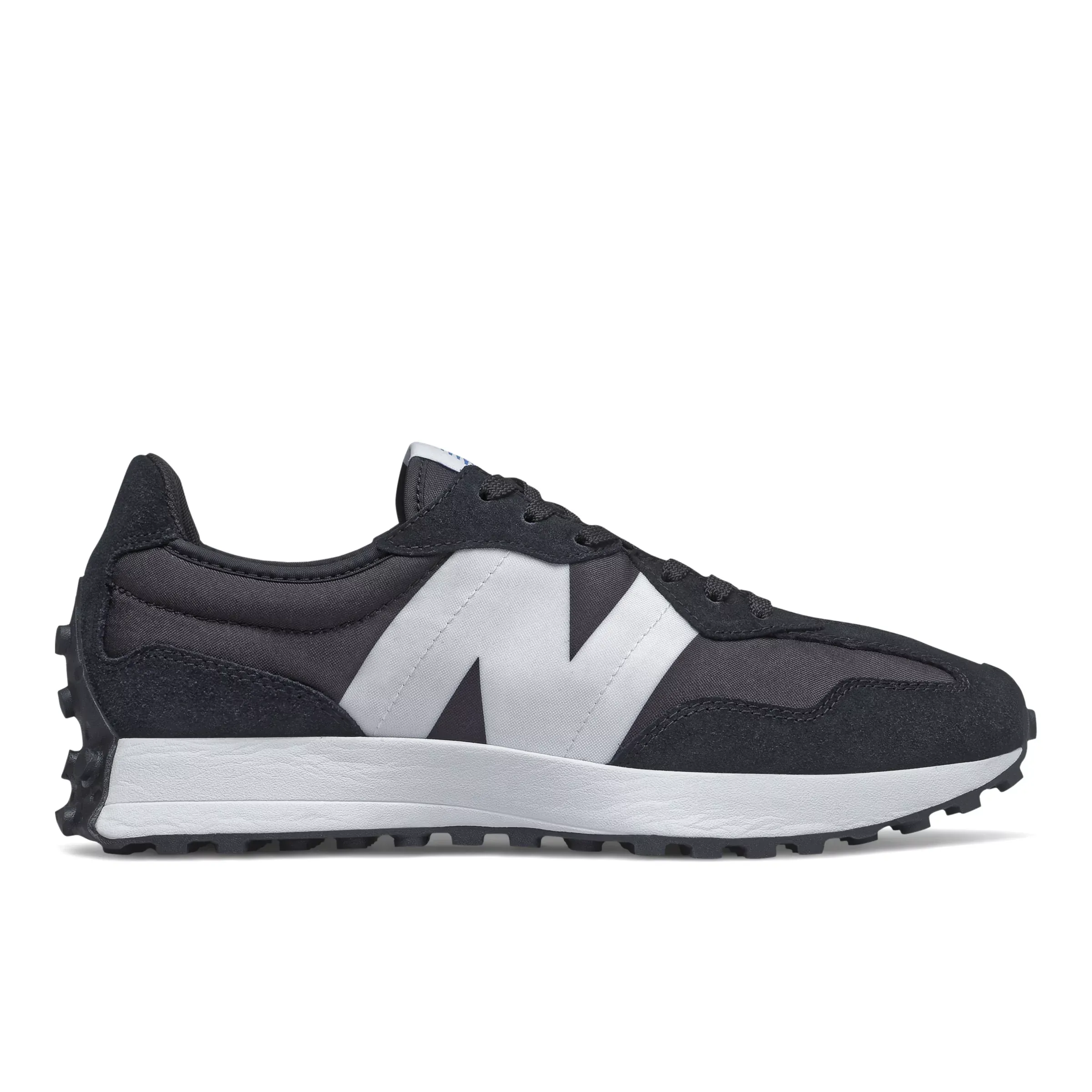 327 - Black with White