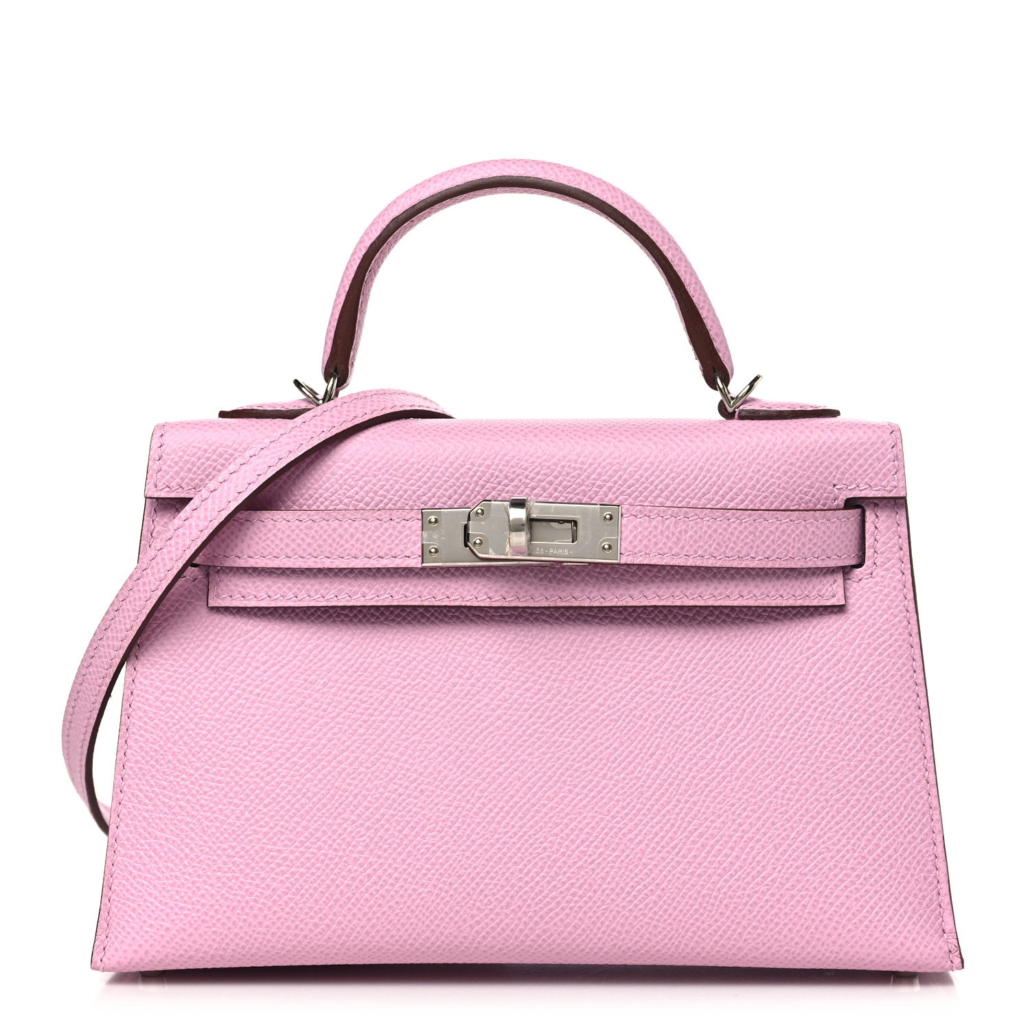 Epsom Mini Kelly Sellier 20 Mauve Sylvestre